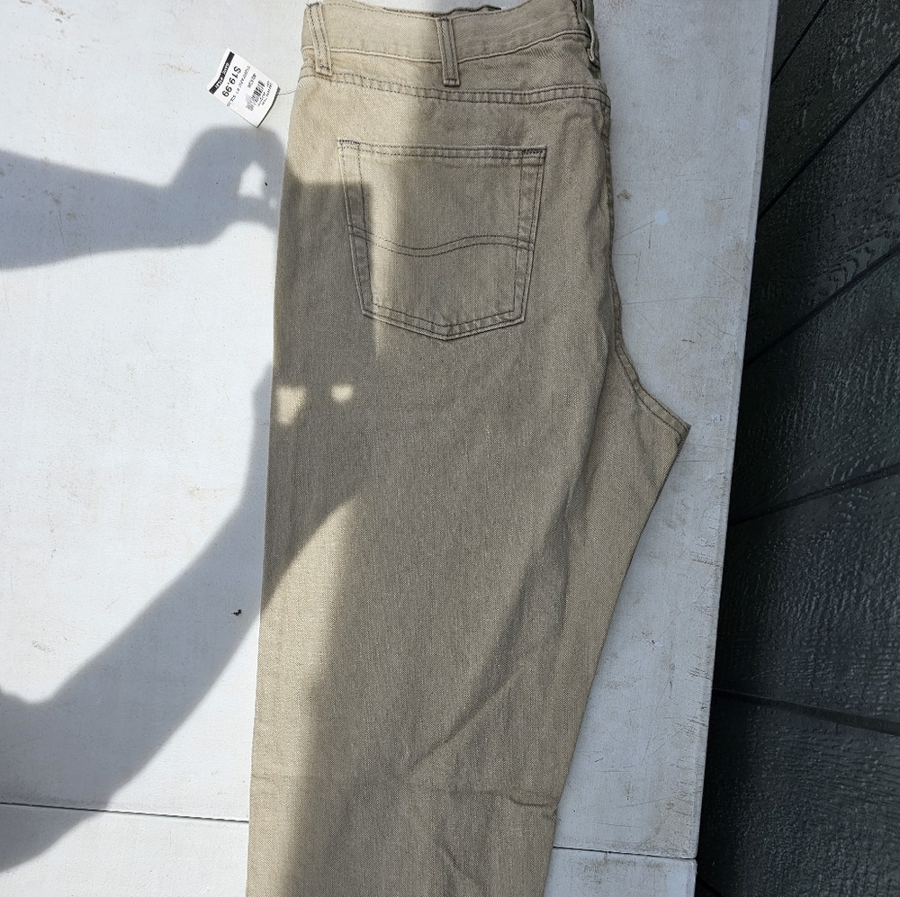 Lee Regular Fit Wheat Jeans 40×32